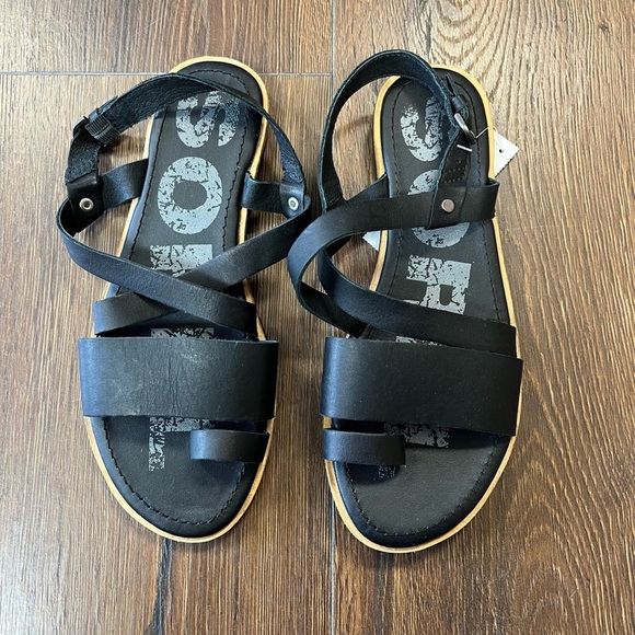Sorel Ella cross cross sandal SZ 6 - Picture 2 of 7